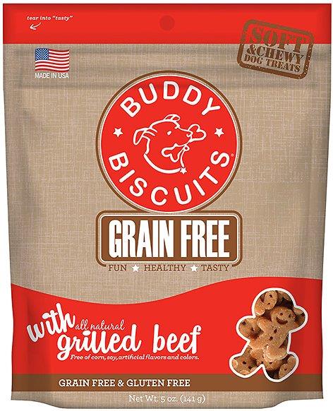 Buddy Biscuits Grilled Beef Soft and Chewy Dog Treats The Mill