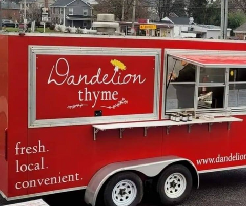 Red Food Truck