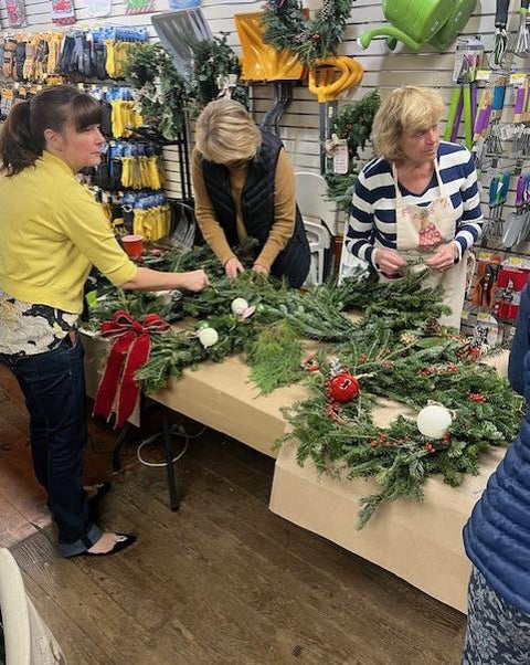 Wreath Decorating