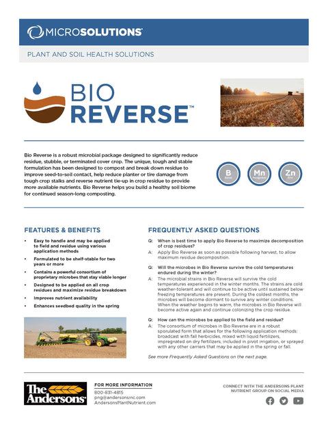 Bio Reverse Tech Sheet 1