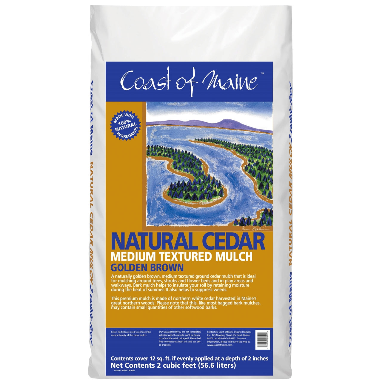 Coast of Maine Natural Cedar Mulch – The Mill