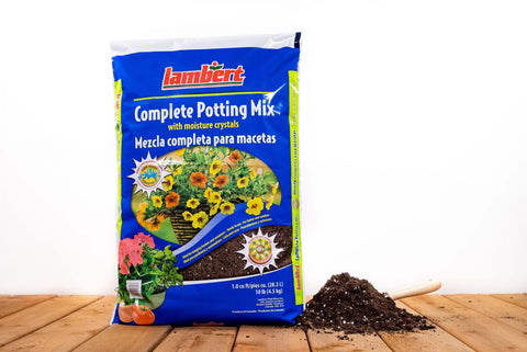 Potting Soil with Moisture Crystals 1 cf – The Mill