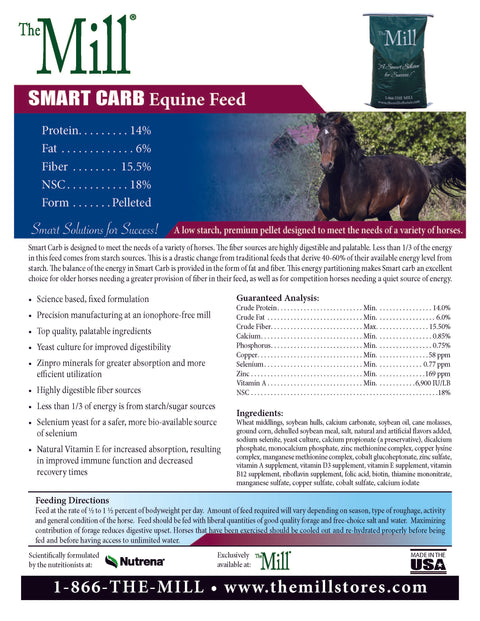 Mill smart carb infosheet