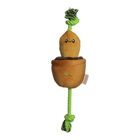 Territory Carrot Treat-and-Tug 15" dog toy