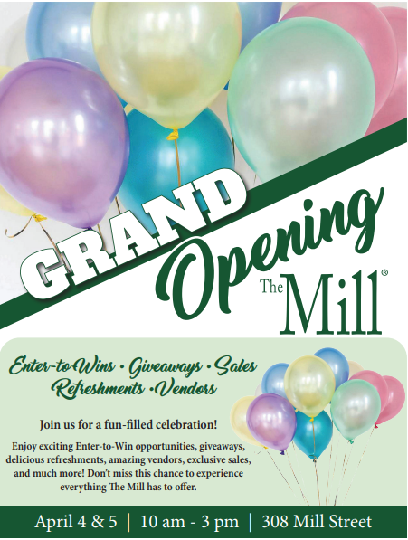 Grand Opening Celebration The Mill of Salisbury