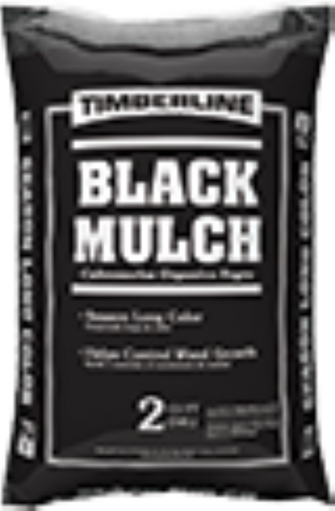 Bag of Black Mulch