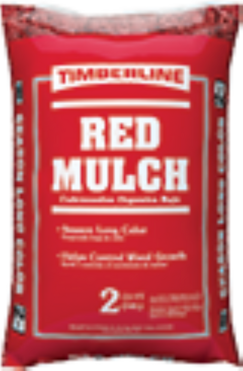 Bag of Red Mulch