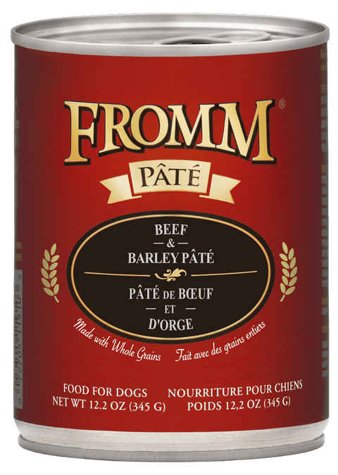 fromm beef and barley pate 