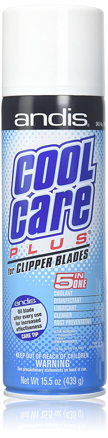 Andis Cool Care Plus Clipper Blade Cleaner, 15.5 oz.