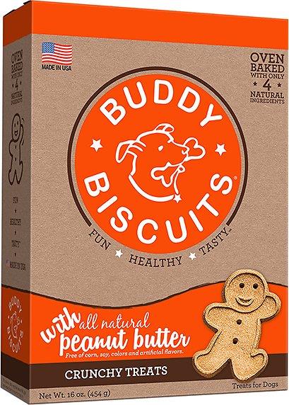 Buddy biscuits peanut store butter