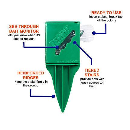 Terro outdoor Liquid Ant Bait Stakes