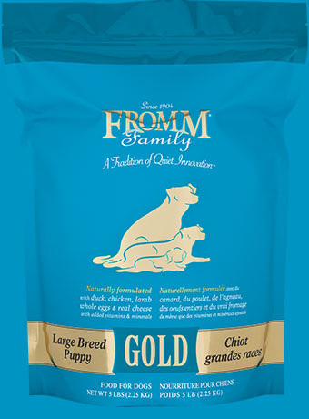 Fromm large breed puppy gold clearance formula